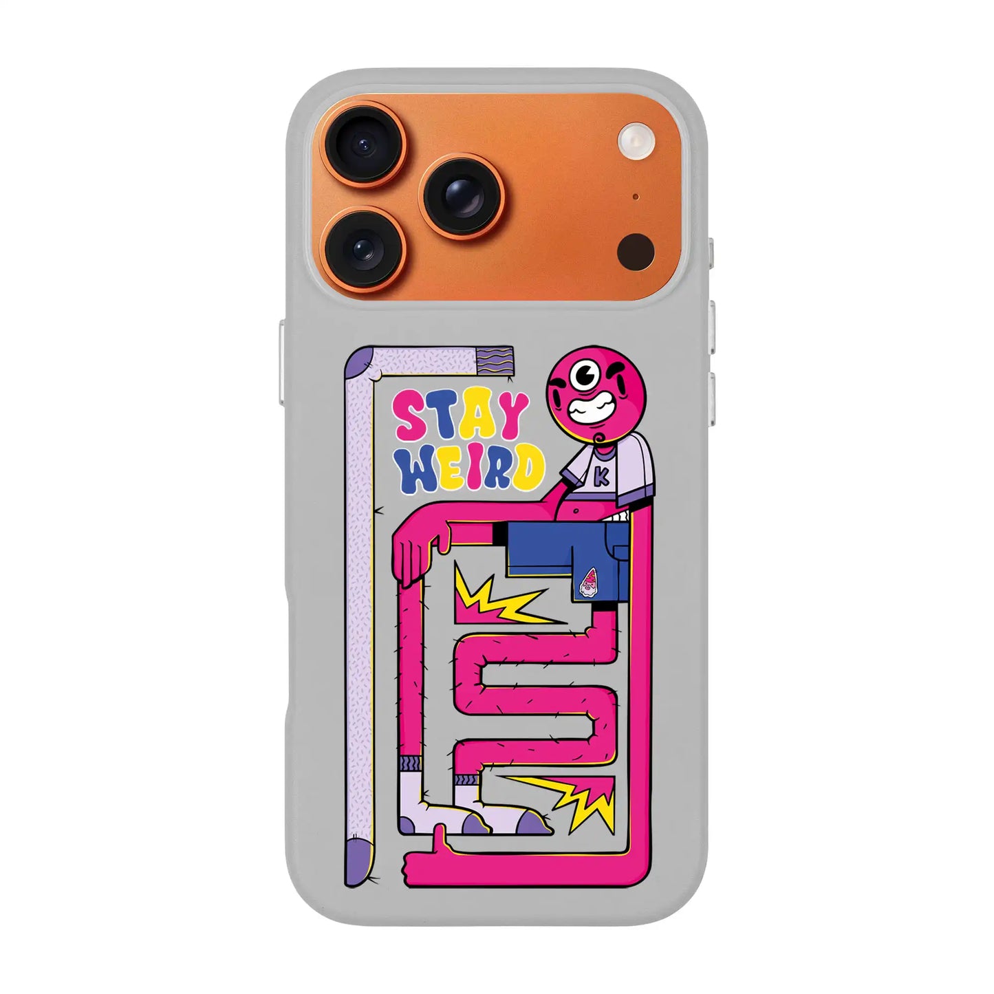 OG TOOTHY-iPhone 17 Pro Max Signature Leather Kılıf MagSafe Özellikli