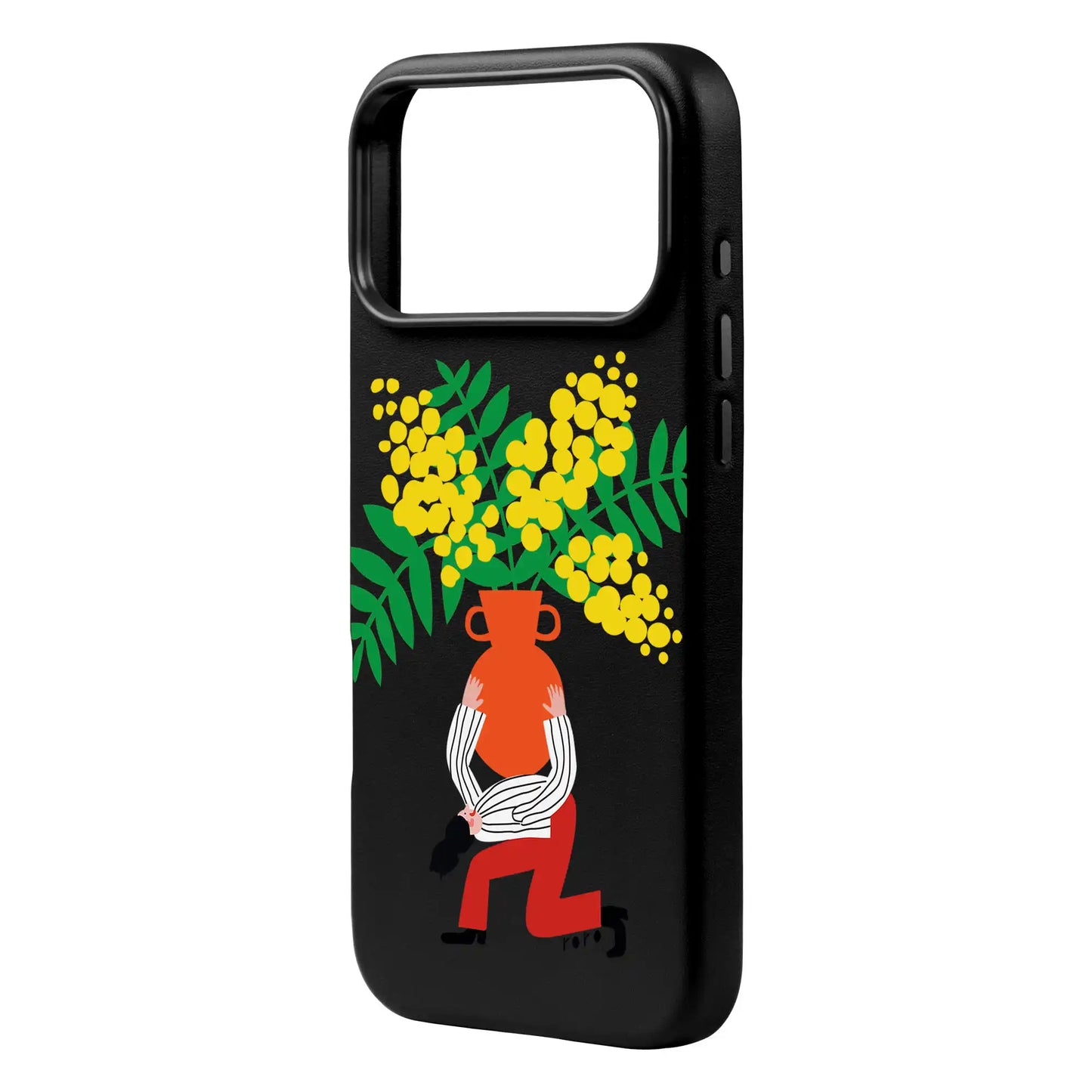 VASE-Signature Leather Kılıf MagSafe Özellikli - iPhone 17