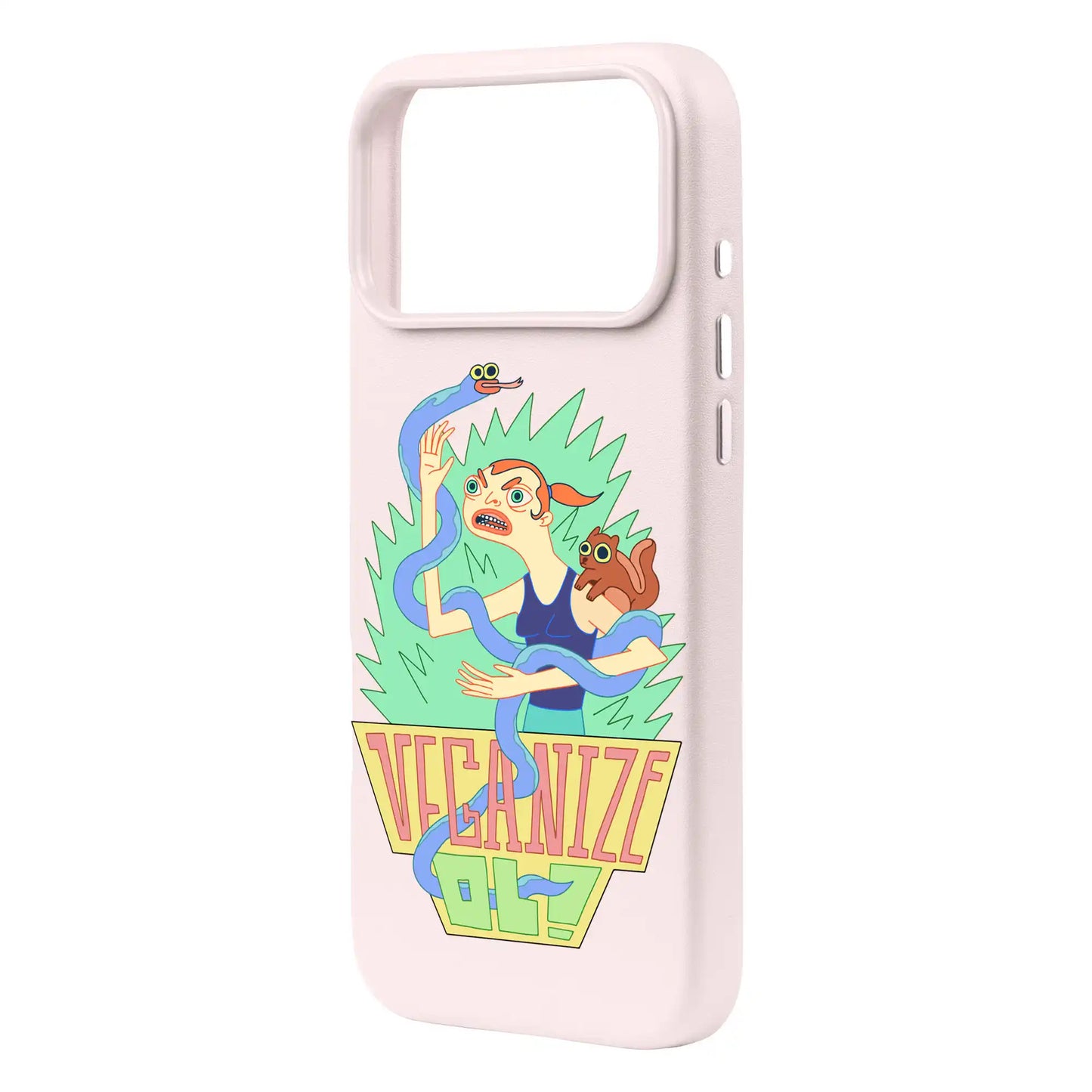 VEGANİZE-iPhone 17 Pro Max Signature Leather Kılıf MagSafe Özellikli