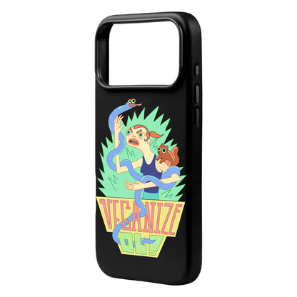 VEGANİZE-Signature Leather Kılıf MagSafe Özellikli - iPhone 17 Pro