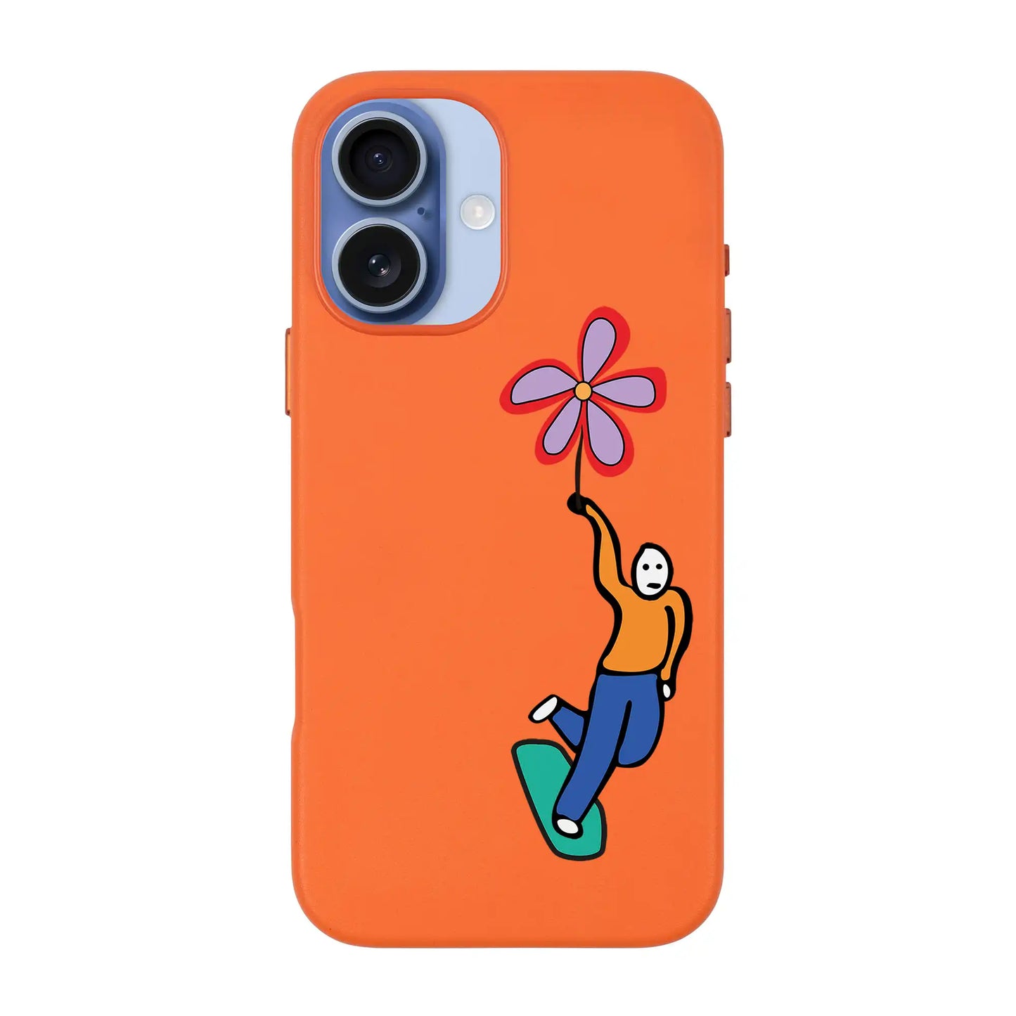 SKATEBOARDER-Signature Leather Kılıf MagSafe Özellikli - iPhone 17