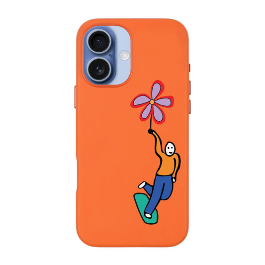 SKATEBOARDER-Signature Leather Kılıf MagSafe Özellikli - iPhone 17