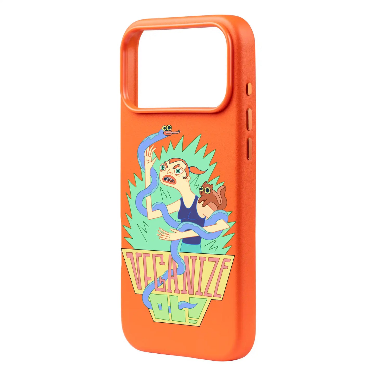 VEGANİZE-Signature Leather Kılıf MagSafe Özellikli - iPhone 17 Pro