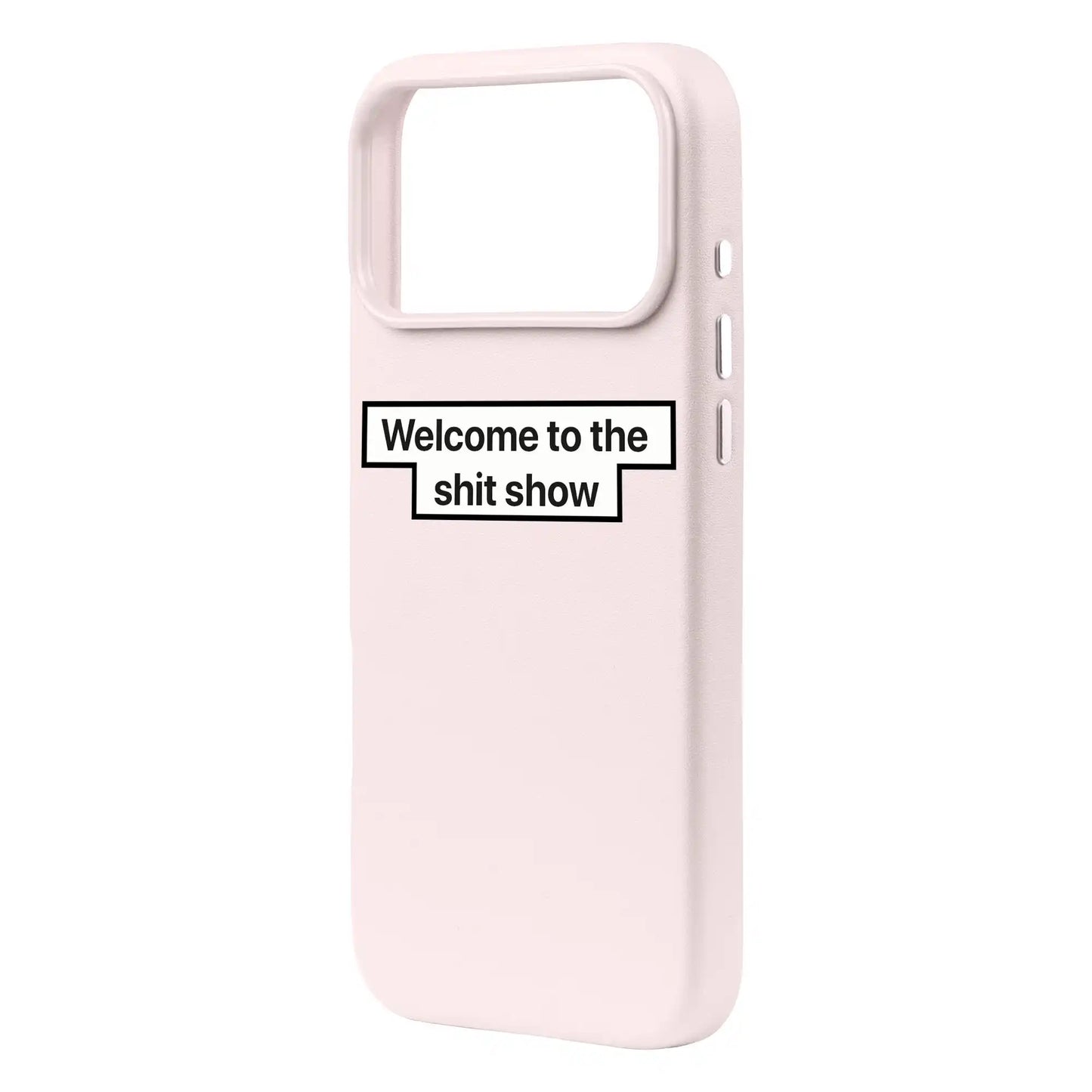 WELCOME-iPhone 17 Pro Max Signature Leather Kılıf MagSafe Özellikli