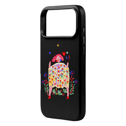 ÜÇ TOP-iPhone 17 Pro Max Signature Leather Kılıf MagSafe Özellikli