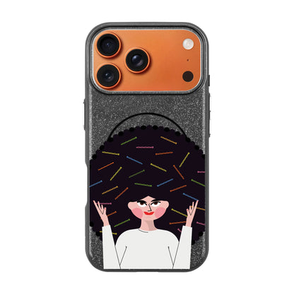 TANGLES OF HAPPINESS-Radiant Kılıf MagSafe Özellikli - iPhone 17 Pro