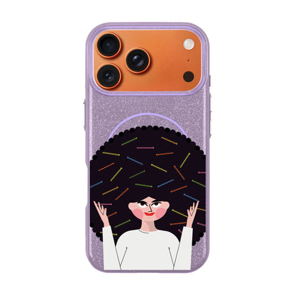 TANGLES OF HAPPINESS-Radiant Kılıf MagSafe Özellikli - iPhone 17 Pro