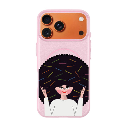 TANGLES OF HAPPINESS-Radiant Kılıf MagSafe Özellikli - iPhone 17 Pro