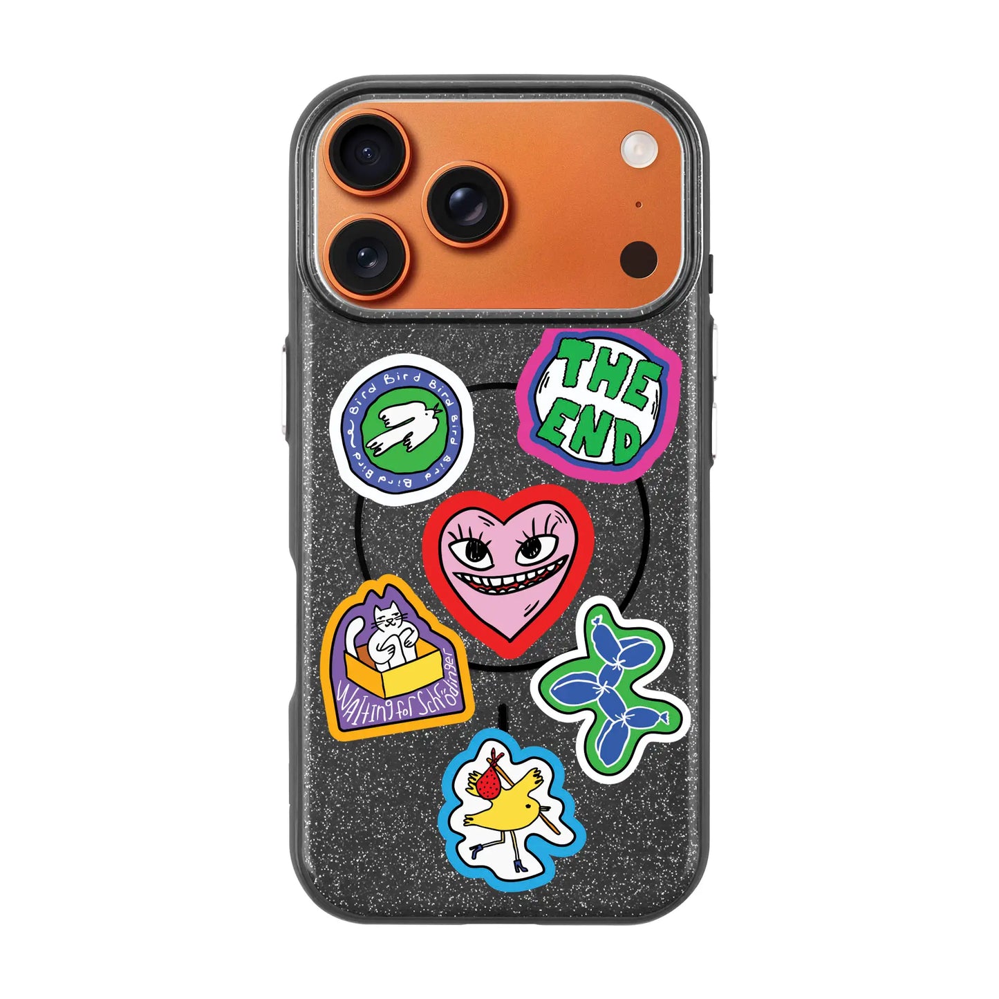 TŌTEN STICKERZ-Radiant Kılıf MagSafe Özellikli - iPhone 17 Pro