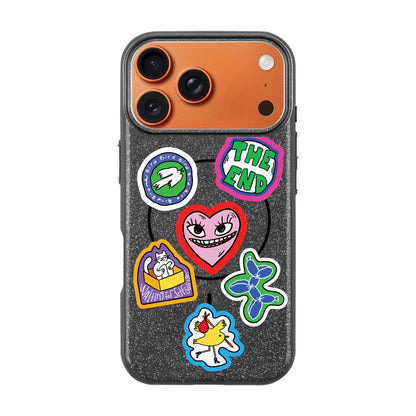 TŌTEN STICKERZ-Radiant Kılıf MagSafe Özellikli - iPhone 17 Pro