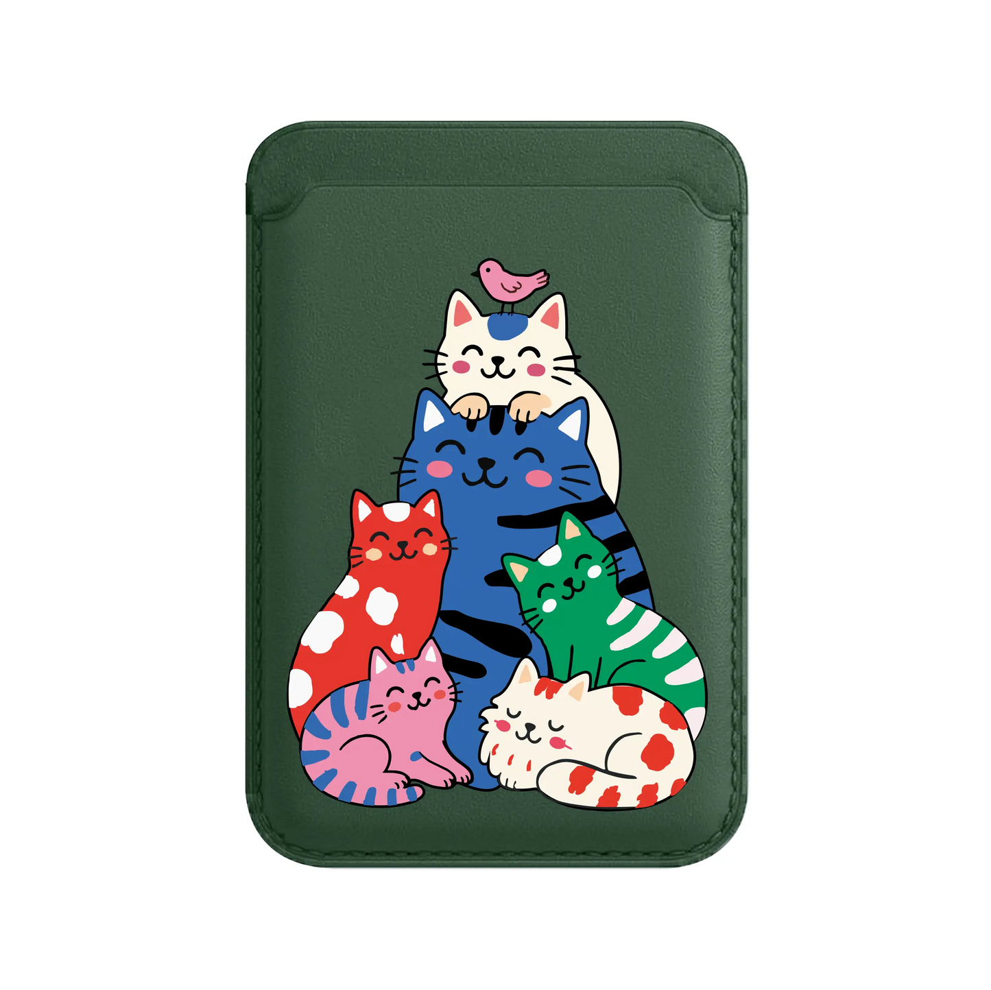 HAPPY CATS-Leather Kartlık
