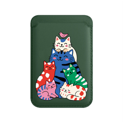 HAPPY CATS-Leather Kartlık