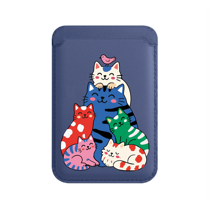 HAPPY CATS-Leather Kartlık