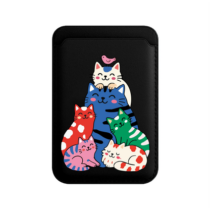 HAPPY CATS-Leather Kartlık
