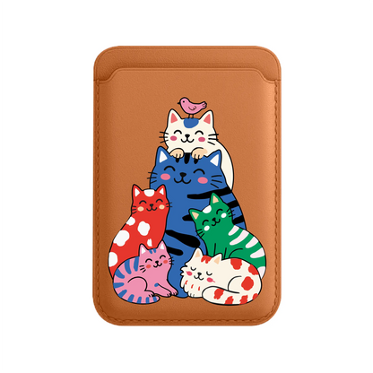 HAPPY CATS-Leather Kartlık