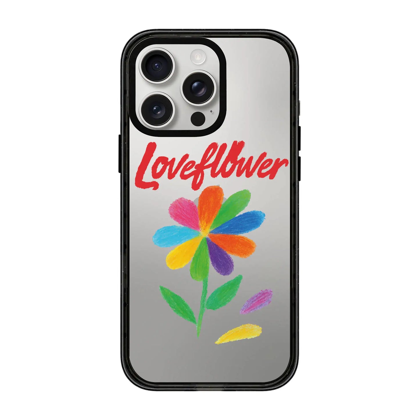 LOVE FLOWER-Power Kılıf - iPhone 16 Pro