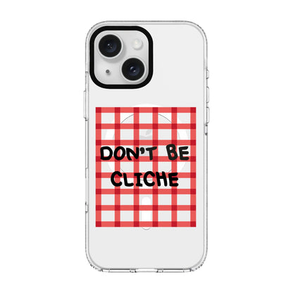 DON'T BE CLICHE-Clear Kılıf MagSafe Özellikli - iPhone 14 Plus