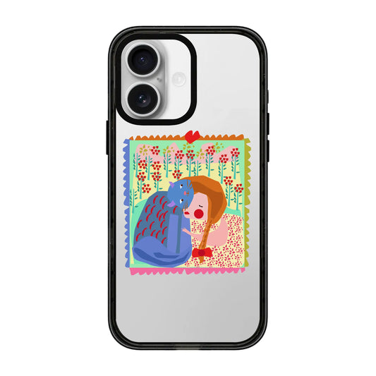 KEDİ POSTA PULU-Power Kılıf - iPhone 16
