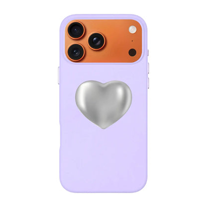 SILVER HEART-iPhone 17 Pro Max Signature Leather Kılıf MagSafe Özellikli