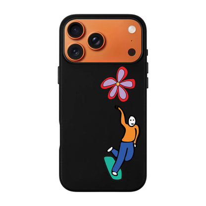 SKATEBOARDER-Signature Leather Kılıf MagSafe Özellikli - iPhone 17 Pro