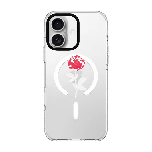 NATUREL ROSE-Clear Kılıf MagSafe Özellikli - iPhone 17e