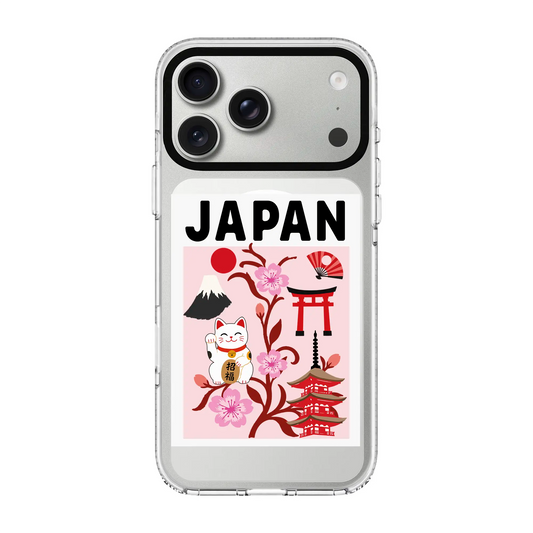I AM JAPANESE-Clear Kılıf MagSafe Özellikli - iPhone 17 Pro Max