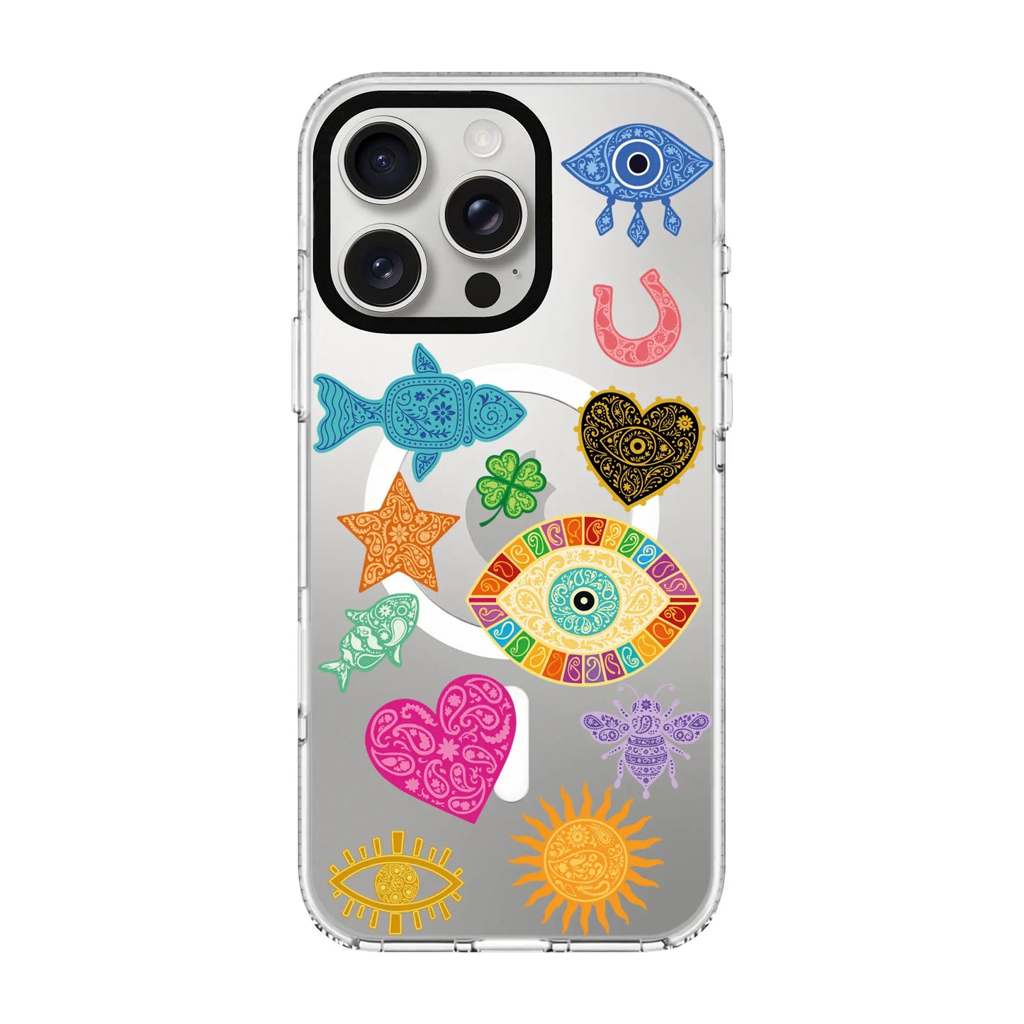 CHARMS BY BERRİN ÖZKAN-Clear Kılıf MagSafe Özellikli - iPhone 14 Pro Max