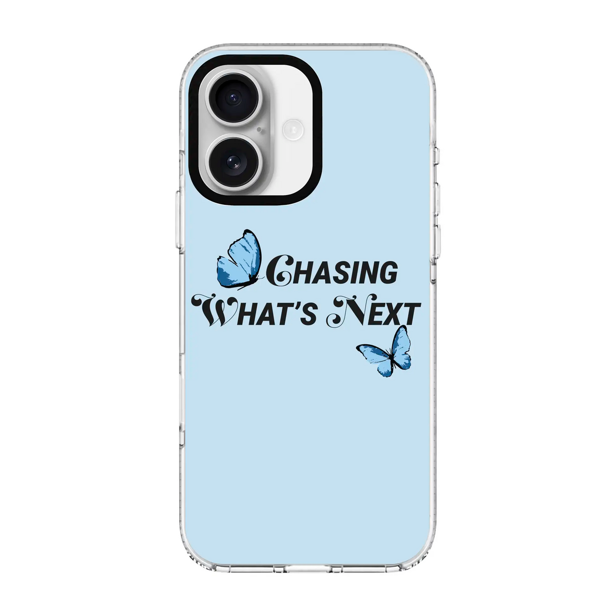 CHASING WHAT’S NEXT-Clear Kılıf MagSafe Özellikli - iPhone 16 Plus