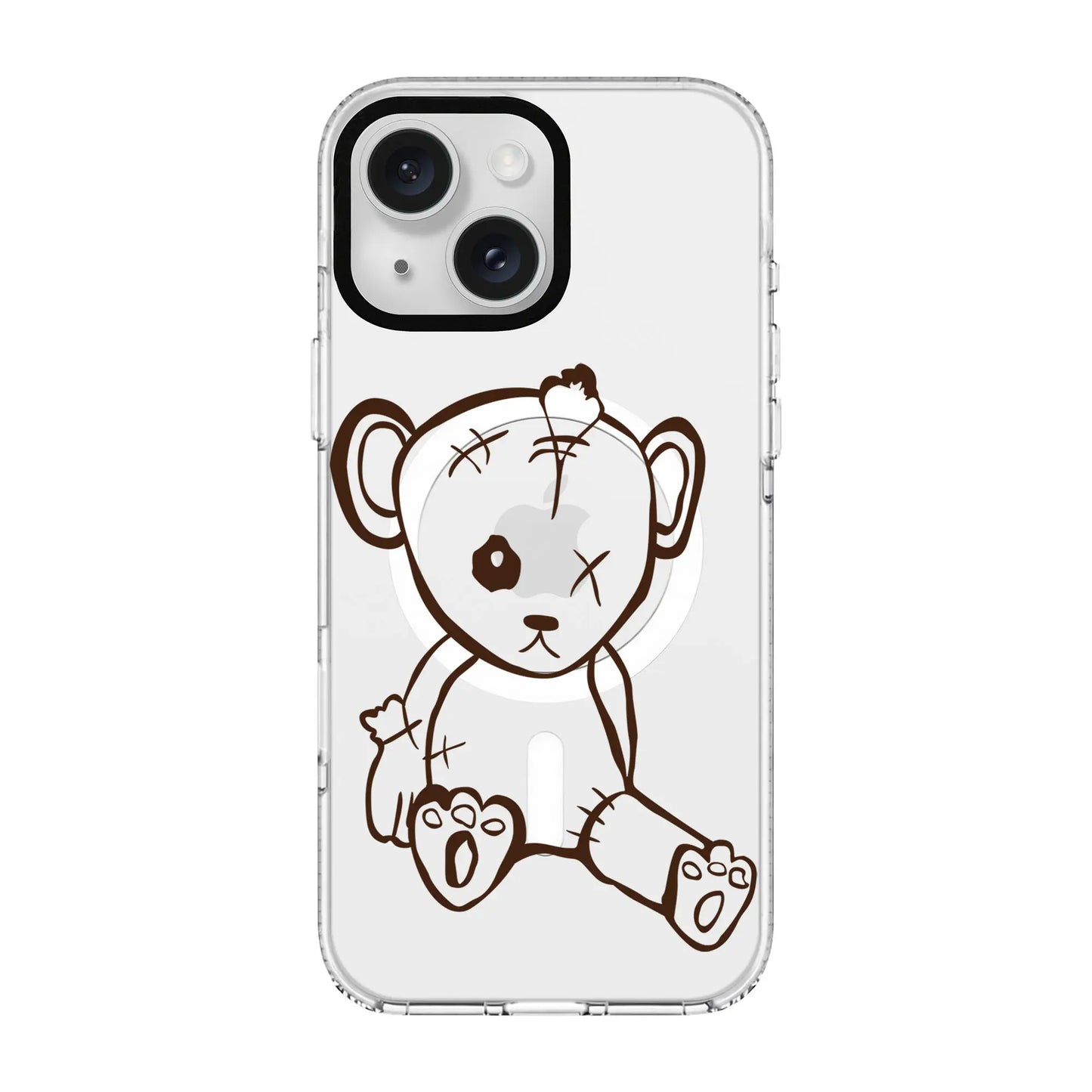 BABY BEAR-Clear Kılıf MagSafe Özellikli - iPhone 11