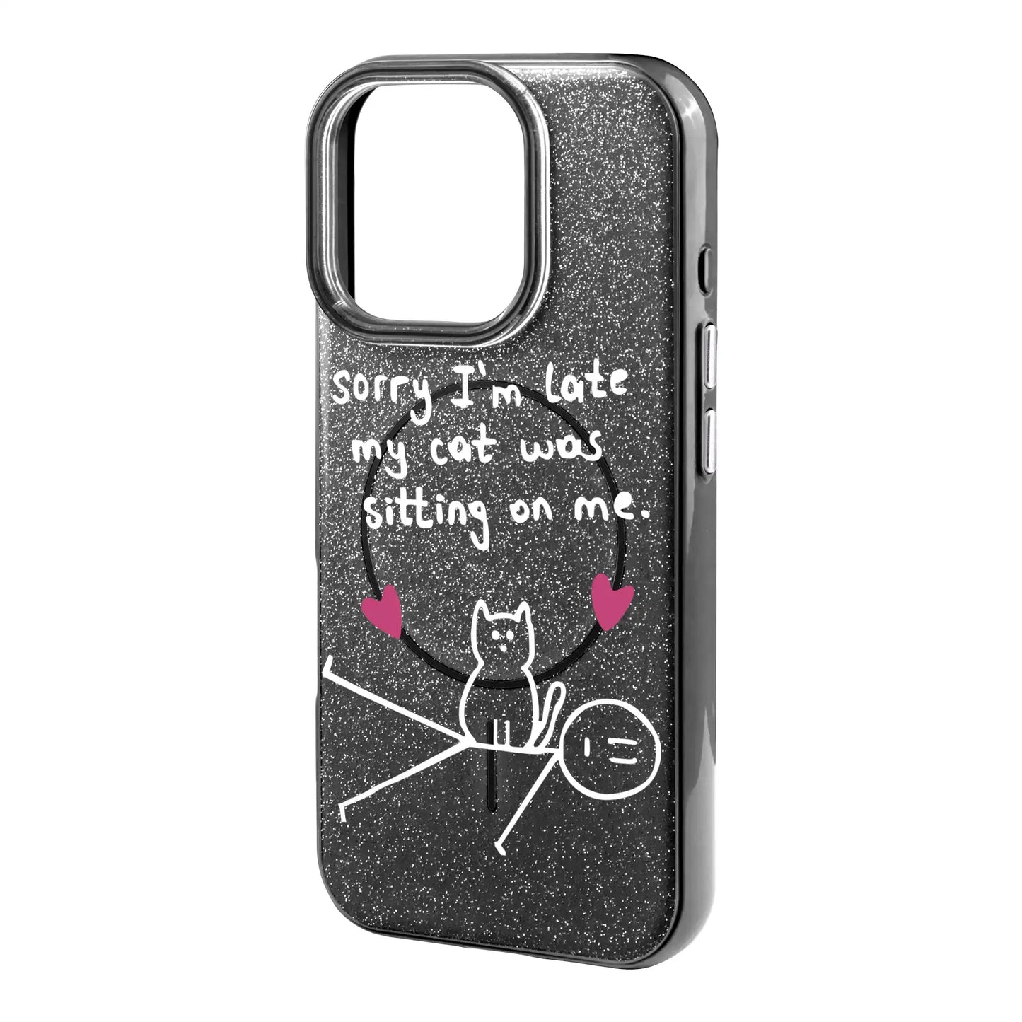 SORRY I'M LATE-Radiant Kılıf MagSafe Özellikli - iPhone 17