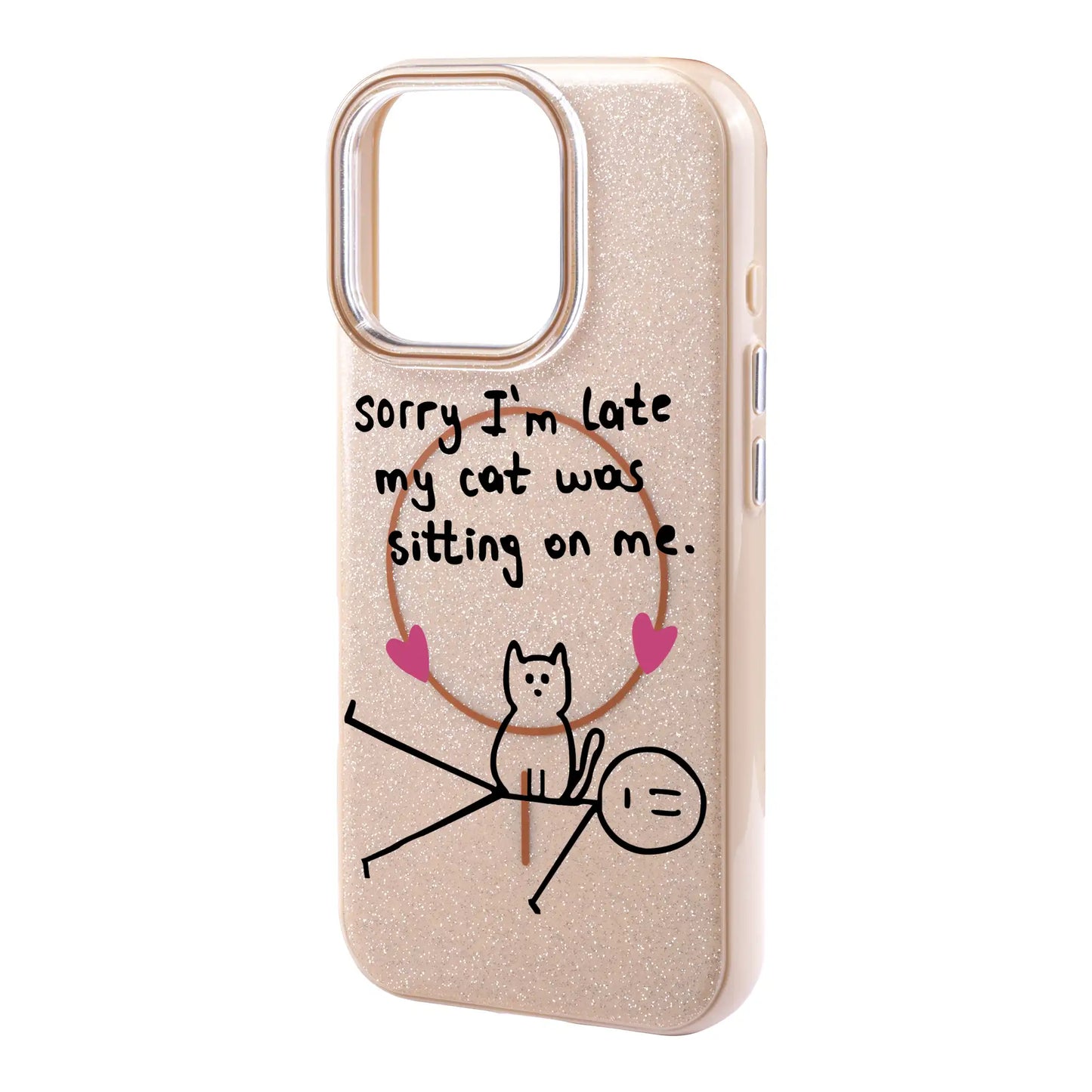 SORRY I'M LATE-Radiant Kılıf MagSafe Özellikli - iPhone 17 Pro Max