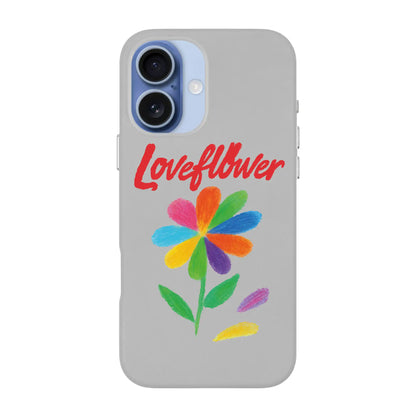 LOVE FLOWER-Signature Leather Kılıf MagSafe Özellikli - iPhone 17