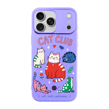 CAT CLUB-Ultra Silikon Kılıf-iPhone 17