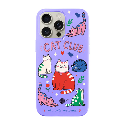 CAT CLUB-Ultra Silikon Kılıf-iPhone 14