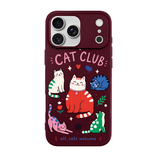CAT CLUB-Ultra Silikon Kılıf-iPhone 17 Pro Max