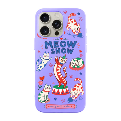 MEOW SHOW-Ultra Silikon Kılıf-iPhone 8 Plus