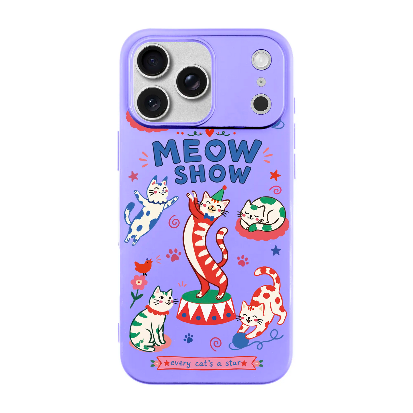 MEOW SHOW-Ultra Silikon Kılıf-iPhone Air