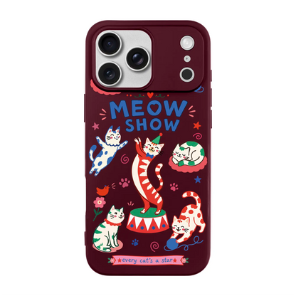 MEOW SHOW-Ultra Silikon Kılıf-iPhone Air