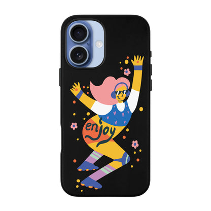 ENJOY-Signature Leather Kılıf MagSafe Özellikli - iPhone 17