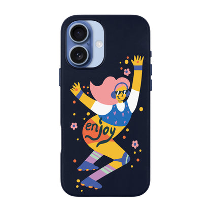 ENJOY-Signature Leather Kılıf MagSafe Özellikli - iPhone 17