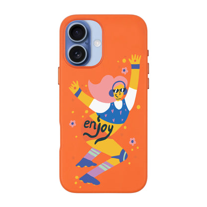 ENJOY-Signature Leather Kılıf MagSafe Özellikli - iPhone 17