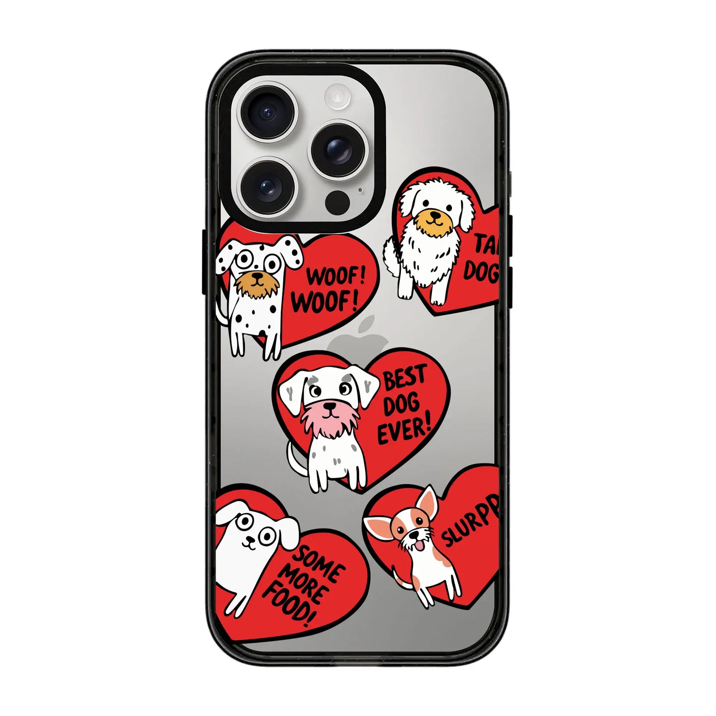 DOGS WITH HEARTS-Power Kılıf - iPhone 14 Pro