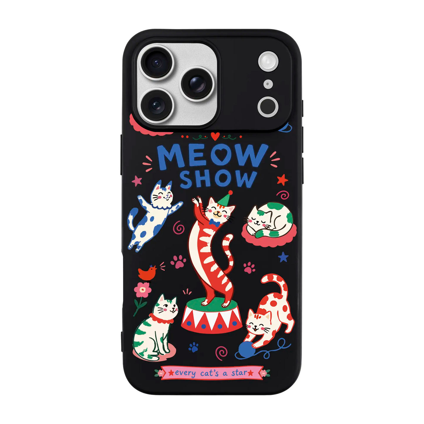 MEOW SHOW-Ultra Silikon Kılıf-iPhone Air