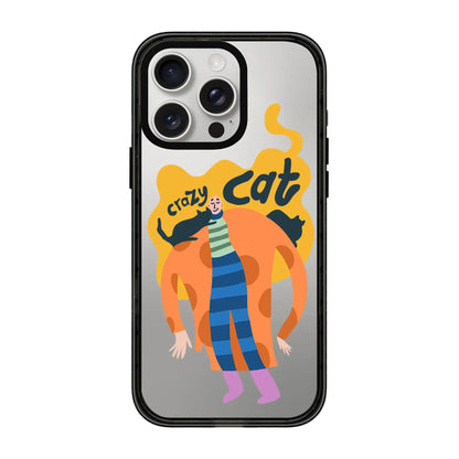 CRAZY CAT-Power Kılıf - iPhone 16 Pro