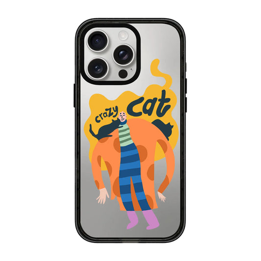 CRAZY CAT-Power Kılıf - iPhone 16 Pro Max