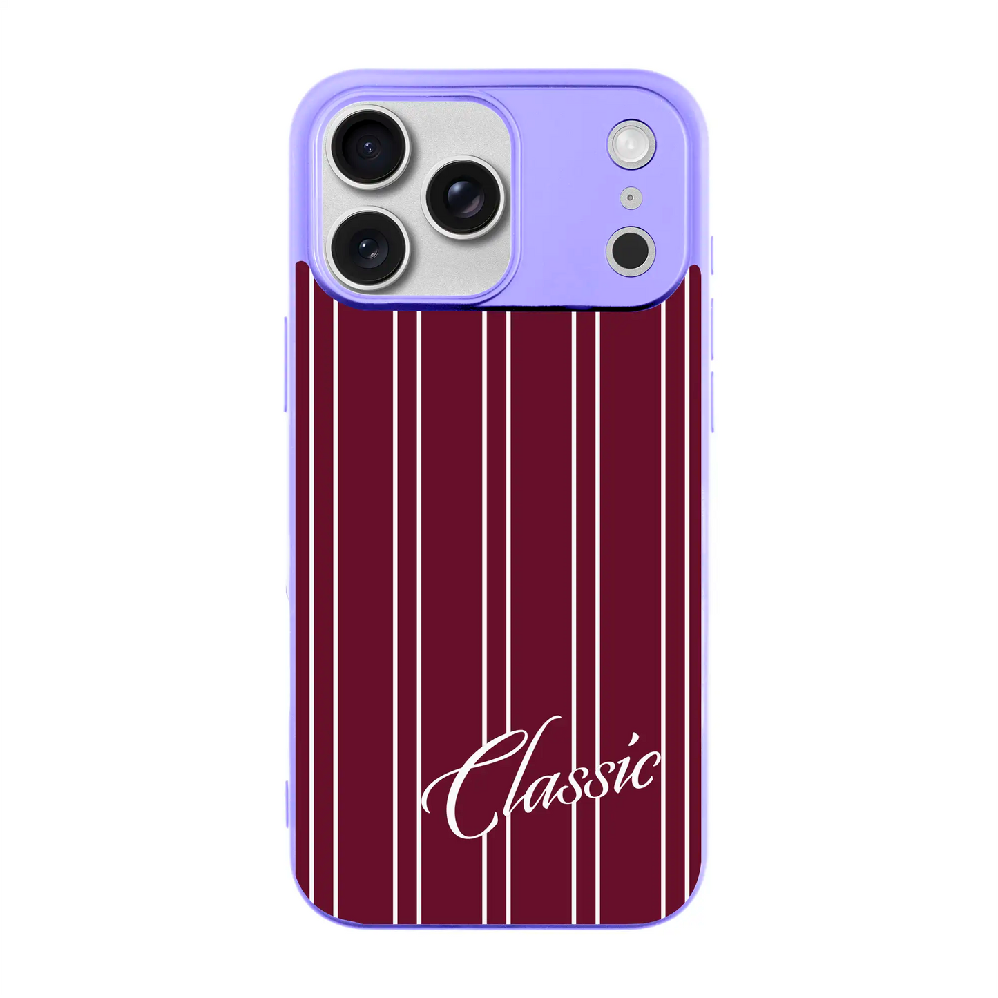 CLASSIC STRIPE-Ultra Silikon Kılıf-iPhone 17 Pro