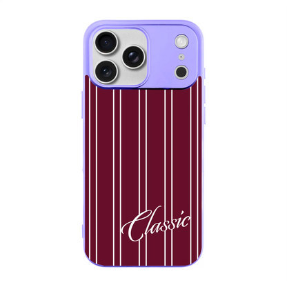 CLASSIC STRIPE-Ultra Silikon Kılıf-iPhone 17 Pro