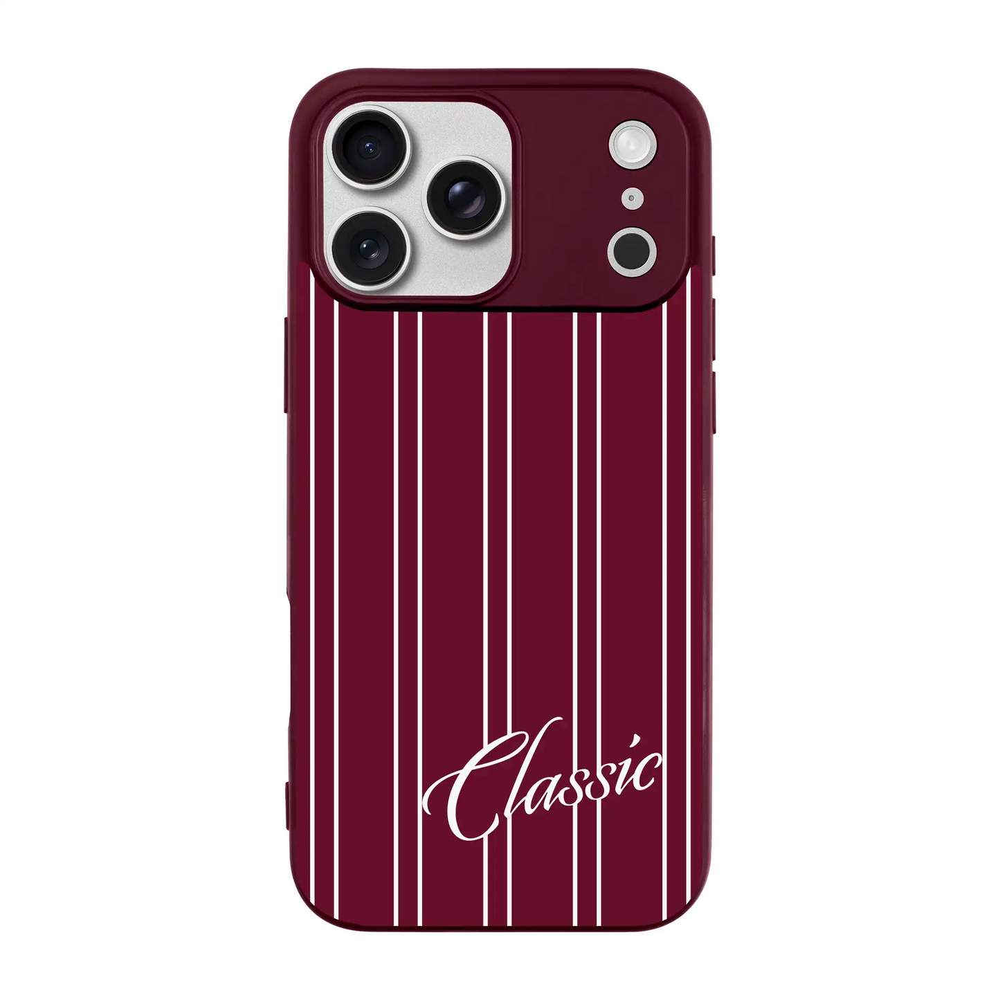 CLASSIC STRIPE-Ultra Silikon Kılıf-iPhone 17 Pro