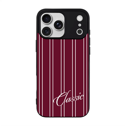 CLASSIC STRIPE-Ultra Silikon Kılıf-iPhone 17 Pro
