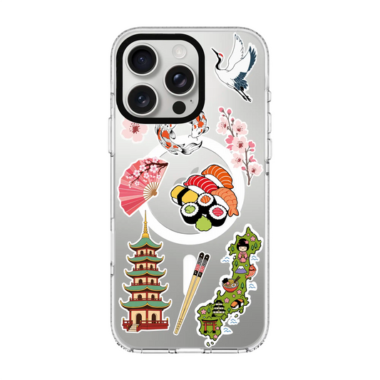 KOI BENTO-Clear Kılıf MagSafe Özellikli - iPhone 16 Pro Max